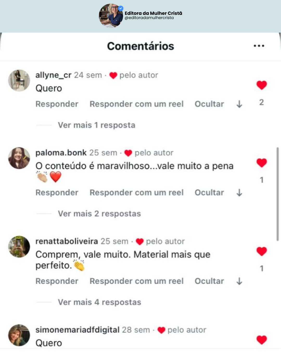 Depoimento Cliente 1