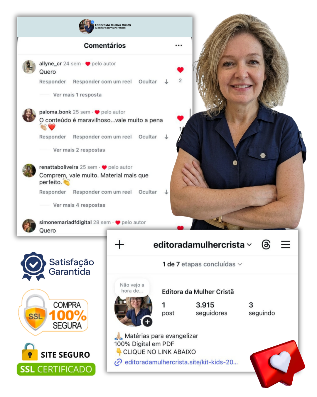 Editora da Mulher Cristã - Materiais da Camila